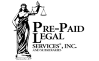 Prepaid legal services logo.